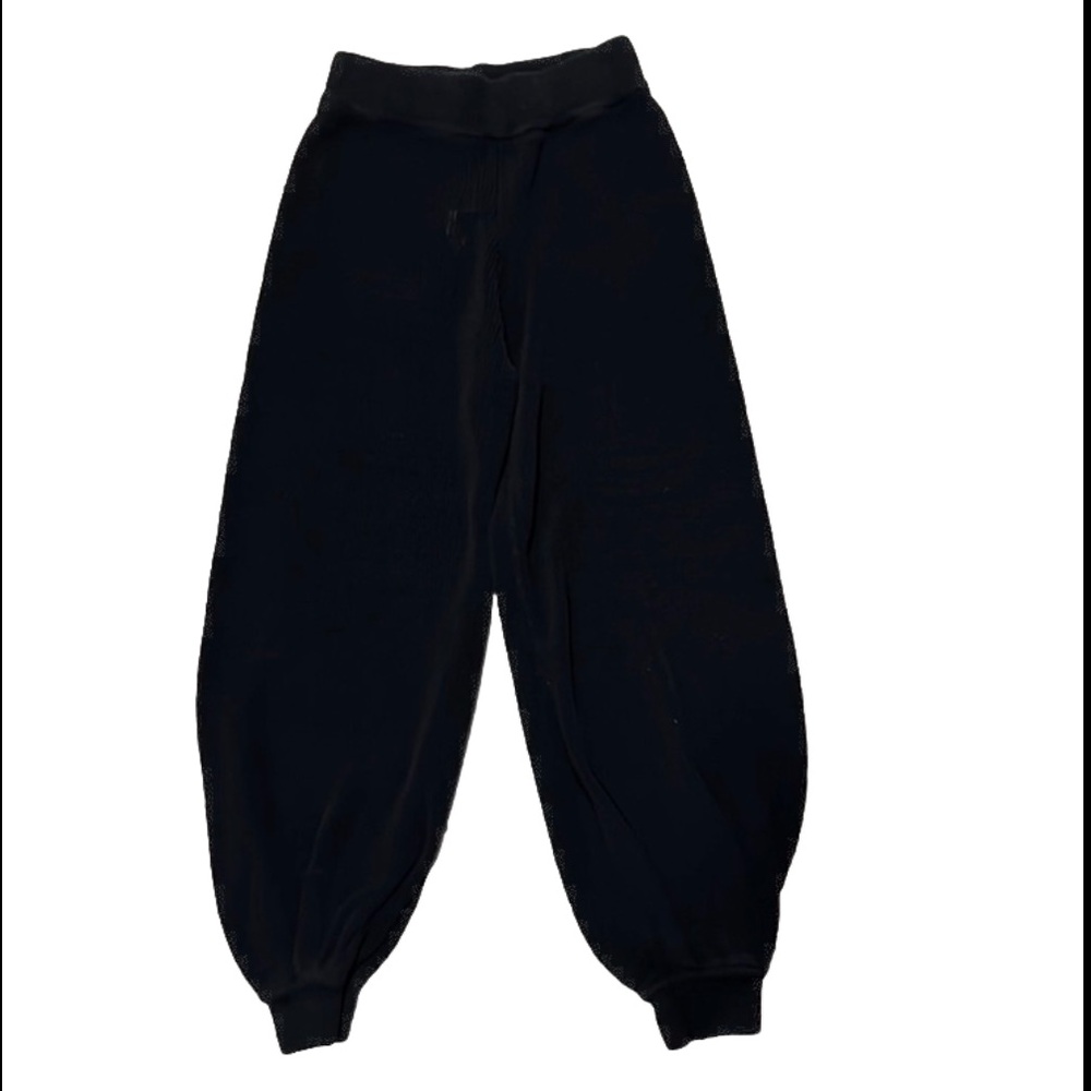 Free people beach black sweater jogger pantss size XS